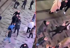 İstiklal Caddesi’ndeki AVM'de tekmeli yumruklu kavga; yeğenini teyzesi kurtardı