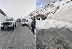 Hakkari- Şırnak kara yolu çığ nedeniyle kapandı