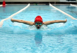 Su korkusunu yenmek için başladığı yüzmede Türkiye 3’üncüsü oldu