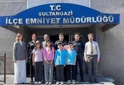 Öğrencilerden Sultangazi İlçe Emniyet Müdürlüğü'ne ziyaret