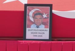 Şehit polis memuru Seçkin Yalçın için İstanbul Emniyet Müdürlüğü’nde tören düzenlendi