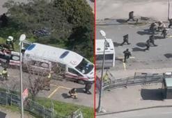 İsrail Konsolosluğu'nun da bulunduğu binanın önünde çatışma; 3 şüpheli etkisiz hale getirildi