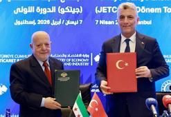 Bakan Bolat: Suriyeli mevkidaşlarımızla ikili ticaretimizi 10 milyar dolar hedefine ulaştıracak çözümleri ele aldık