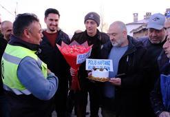 Kavga ihbarına giden polise 'davullu-zurnalı' kutlama