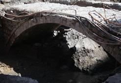 Yolun altında keşfedilen 2 asırlık köprü, cam kaplamayla korunacak