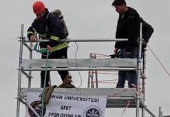 Üniversite öğrencileri afet oyunları için sahaya çıkacak