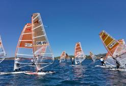 Windsurf Techno 293 Dünya Şampiyonası Foça'da devam ediyor