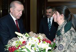 Cumhurbaşkanı Erdoğan, Bakan Çiftçi ve polisleri kabul etti