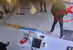 Satırla banka soymaya çalışan kar maskeli şüpheli, kaçarken yakalandı