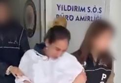 Bursa'da hırsızlık suçundan 108 yıl hapis cezası bulunan firari kadın yakalandı