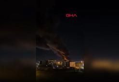 Tuzla'da kumaş fabrikasında yangın