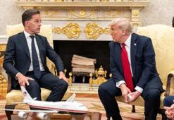 ABD Başkanı Trump, NATO Genel Sekreteri Rutte ile Beyaz Saray'da görüştü