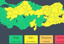 İçişleri Bakanlığı'ndan 'sağanak' ve 'kar' uyarısı