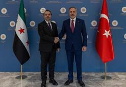 Bakan Fidan, Suriyeli mevkidaşı Şeybani ile bir araya geldi