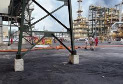 Meksika’da petrol rafinerisinde yangın