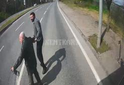 Kocaeli’de otobüs şoförü yaşlı adamı yolun karşısına geçirdi