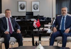 Bakan Fidan, KKTC Başbakanı Üstel ile görüştü