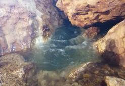 Cennet Mağarası'nda 13 yıl sonra gölet oluştu