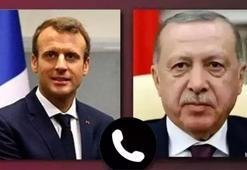 Cumhurbaşkanı Erdoğan, Fransa Cumhurbaşkanı Emmanuel Macron ile görüştü