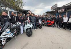 Motosikletli gruptan egzoz cezalarına tepki