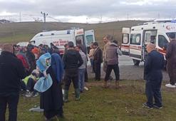 Van'da dağcıları taşıyan minibüs takla attı; 13 yaralı