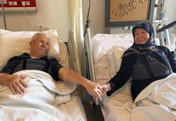 46 yıllık çift, evlilik yıl dönümlerinde birlikte kalp ameliyatı oldu