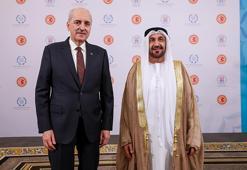 TBMM Başkanı Kurtulmuş, Arap Parlamentosu Başkanı Alyammahi ile görüştü