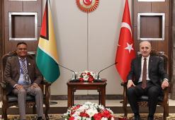 TBMM Başkanı Kurtulmuş, Guyana, Nijer ve Zambiya Meclis Başkanları ile görüştü