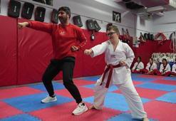 Down sendromlu Berke, tekvandoda Türkiye ve dünya dereceleri istiyor