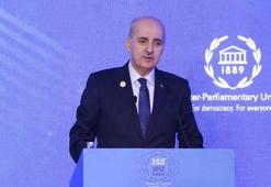 TBMM Başkanı Numan Kurtulmuş Kadın Parlamenterler Forumu'nda konuştu