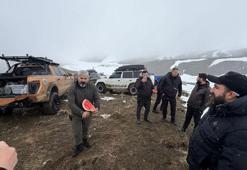 Van’da Off-Road tutkunları Erek Dağı eteklerindeki zorlu parkurları aştı