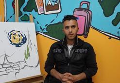 Sanatla hayata tutundu, ilk sergisini açıyor