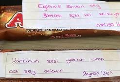 Ortaokul öğrencilerinden ilkokul öğretmenlerine çikolatalı hediye