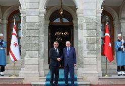 Cumhurbaşkanı Erdoğan, KKTC Cumhurbaşkanı Tufan Erhürman ile bir araya geldi