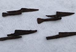 Hadrianopolis Antik Kenti'nde 5’inci yüzyıla ait bıçaklar ve kösüre taşı ortaya çıkarıldı