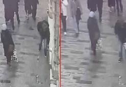Beyoğlu’nda kaldırımda unutulan bez çantayı çalan şüpheli tutuklandı