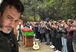 Şarkıcı Rıza Tamer, son yolculuğuna gitarıyla uğurlandı