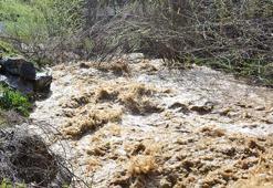 Kayseri'de sağanak sonrası sel