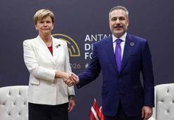 Bakan Fidan, Letonyalı mevkidaşı Braze ile görüştü