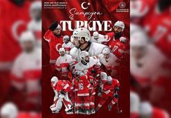 Buz hokeyinde Türkiye altın madalya kazandı