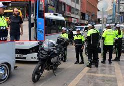 Gereksiz korna kullandığı gerekçesiyle ceza kesildi, gazetecilere hakaret etti