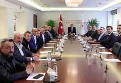 Bakan Bayraktar, maden işçilerini kabul etti