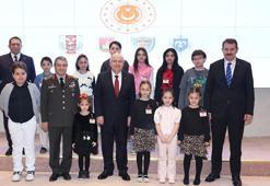 Bakan Güler, şehit ve gazi çocukları ile buluştu