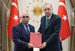 Cumhurbaşkanı Erdoğan, AYM Başkanı Özkaya'yı kabul etti
