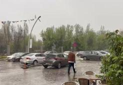 Ankara'da sağanak etkili oldu