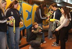 EuroLeague şampiyonu Fenerbahçe Opetli basketbolcular, taraftarlarla buluştu