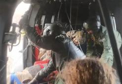 MSB: Artvin’de dağlık arazide yaralanan vatandaşımız helikopterle Erzurum’a ulaştırıldı