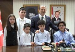 İstanbul İl Emniyet Müdürü Yıldız, 23 Nisan'da koltuğunu şehit çocuğuna devretti