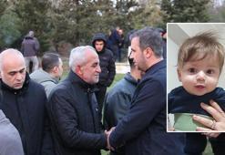 Kaza sırasında araçtan fırlayıp TIR’ın altında kalan Yamaç bebek, toprağa verildi