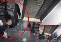 Ayakkabıyı koklayıp, kartla kapıyı açmaya çalıştılar